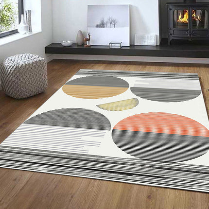 Indoor Area Rug Geometric Pattern Washable Area Rugs Carpet for Living Room Bedroom Kitchen Rugs And Carpet for Home