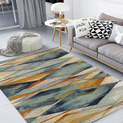 Indoor Area Rug Geometric Pattern Washable Area Rugs Carpet for Living Room Bedroom Kitchen Rugs And Carpet for Home