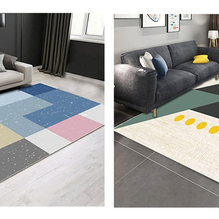 Indoor Area Rug Geometric Pattern Washable Area Rugs Carpet for Living Room Bedroom Kitchen Rugs And Carpet for Home