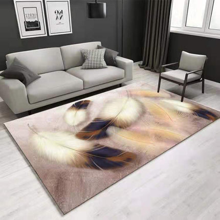 Aesthetic Cute Bedroom Rugs Area Rug Modern Abstract Carpet Floral Area Rugs Washable Thin for Bedroom Entryway Kitchen Living Room