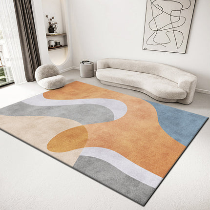 Home Area Rug Modern Rugs Minimalist Abstract Geometric Indoor Soft Rugs And Carpet for Living Room Bedroom Dining Room
