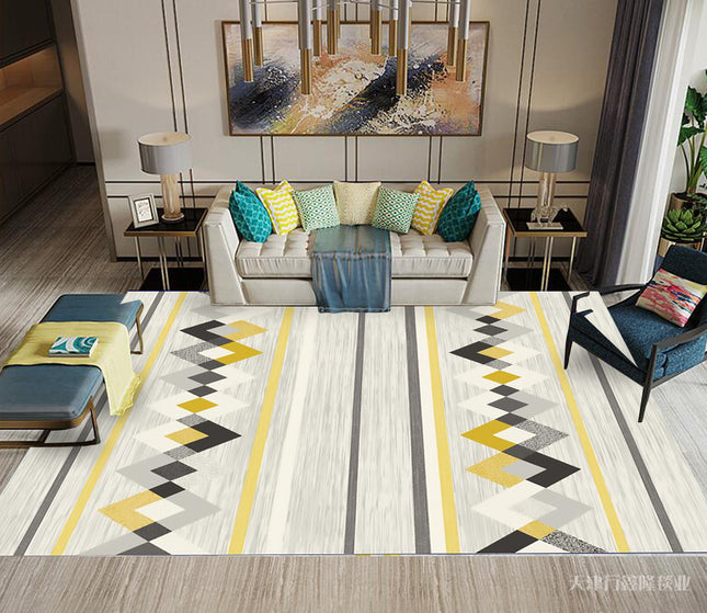 Moderne, minimalistische Teppiche und Teppiche, geometrische abstrakte Teppiche für Wohnzimmer, Schlafzimmer, Küche, weiche, waschbare Teppiche, rutschfeste Innenteppiche