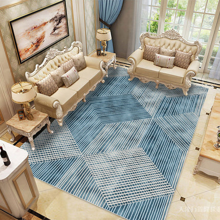 Modern Minimalist Rugs And Carpet,Geometric Abstract Rug Area Rugs for Living Room Bedroom Kitchen Soft Washable Carpets Indoor Non Slip Rugs