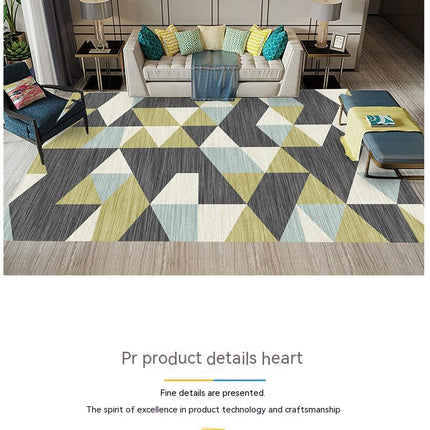 Modern Minimalist Rugs And Carpet,Geometric Abstract Rug Area Rugs for Living Room Bedroom Kitchen Soft Washable Carpets Indoor Non Slip Rugs