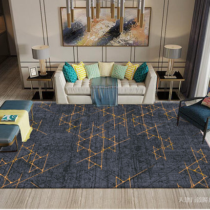 Modern Rugs And Carpet,Geometric Abstract Rug Area Rugs for Living Room Bedroom Kitchen Soft Washable Carpets Indoor Non Slip Rugs