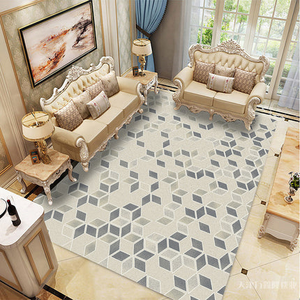 Modern Rugs And Carpet,Geometric Abstract Rug Area Rugs for Living Room Bedroom Kitchen Soft Washable Carpets Indoor Non Slip Rugs