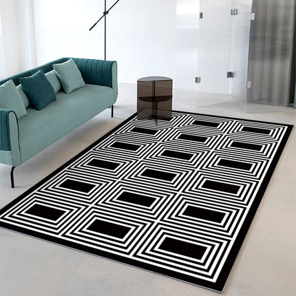 Modern Area Rug Washable Rugs And Carpet Luxury Marble Texture Area Rugs for Bedroom Dining Room Home Office Decor