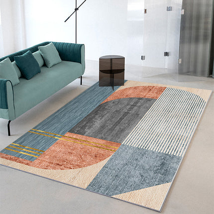 Modern Area Rug Washable Rugs And Carpet Luxury Marble Texture Area Rugs for Bedroom Dining Room Home Office Decor