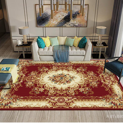Living Room Rugs European style Area Rug Non Slip Entryway Rug Washable Bedroom Carpets Rugs And Carpet for Front Door Entrance Bath Laundry