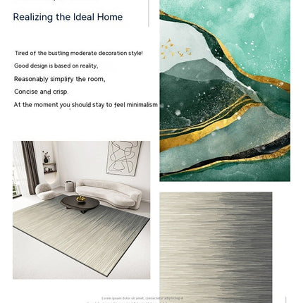 Modern Area Rug Washable Rugs And Carpet Luxury Marble Texture Area Rugs for Bedroom Dining Room Home Office Decor