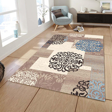 Tapis géométriques marocains, grands tapis d'intérieur antidérapants, lavables, antidérapants, pour chambre à coucher, salon