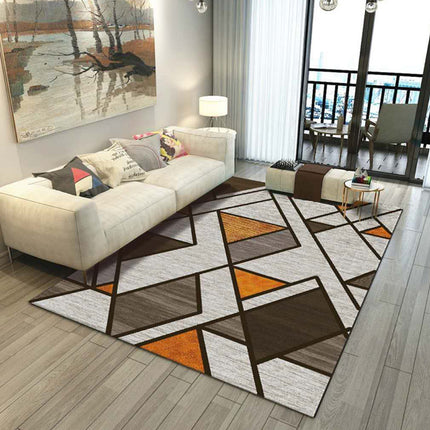 Tapis géométriques marocains, grands tapis d'intérieur antidérapants, lavables, antidérapants, pour chambre à coucher, salon