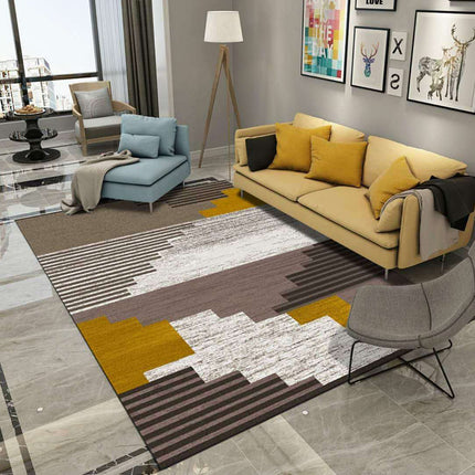 Tapis géométriques marocains, grands tapis d'intérieur antidérapants, lavables, antidérapants, pour chambre à coucher, salon