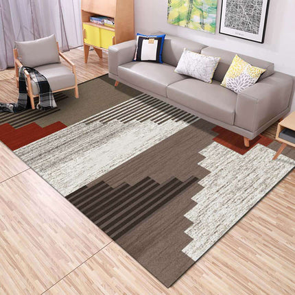 Tapis géométriques marocains, grands tapis d'intérieur antidérapants, lavables, antidérapants, pour chambre à coucher, salon