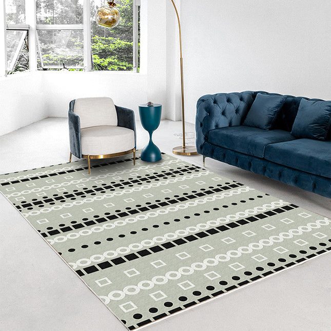 Teppich für den Eingangsbereich, marokkanischer Teppich, moderne Teppiche mit geometrischem Akzent, für den Innenbereich, rutschfeste Teppiche und Teppiche für Küche, Wohnzimmer, Schlafzimmer und Esszimmer