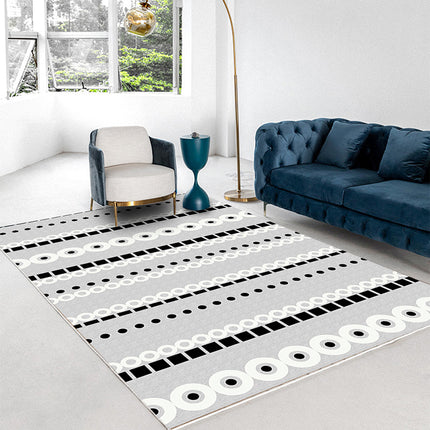 Area Rug Entryway Rugs Moroccan Rug Modern Geometric Accent Carpets Indoor Non Slip Rugs And Carpet Kitchen Living Room Bedroom Dining Room