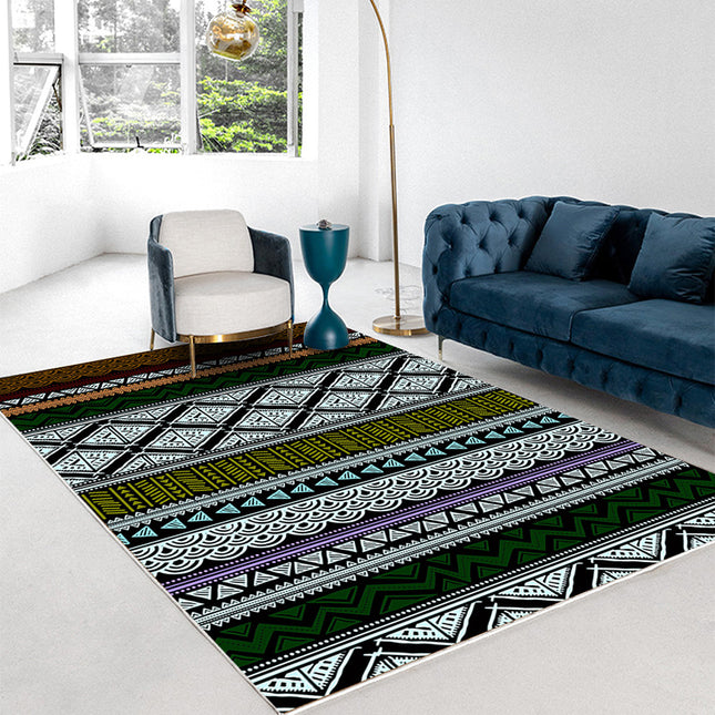 Teppich, marokkanischer Teppich, moderner Teppich mit geometrischem Akzent, für den Innenbereich, rutschfeste Teppiche und Teppich für Küche, Wohnzimmer, Schlafzimmer, Esszimmer