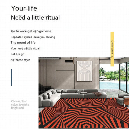3D Visual Optical Rugs,3D Vortex Illusion Carpets Non-Slip Area Rugs Funny Rugs And Carpet for Home