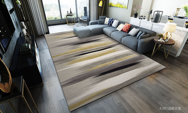 Geometrische Muster Haushaltsteppiche und Teppich Abstrakter waschbarer Innenbereich Teppich Teppich für Wohnzimmer Schlafzimmer