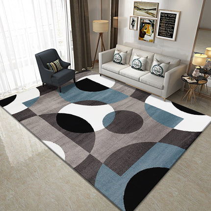 Tapis et tapis de maison à motifs géométriques, tapis d'intérieur lavable abstrait pour salon et chambre à coucher