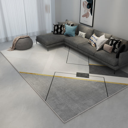Scandinavian style carpet simple bedside rug coffee table carpets living room study bedroom cozy soft foot cushion large area rugs