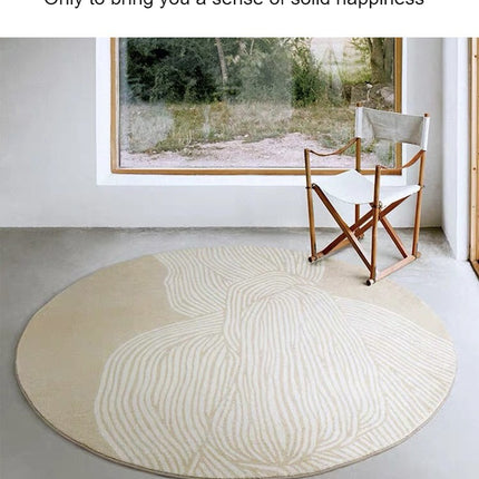Living room round rug Bedroom bedside rugs and carpet For home decor circular rugs