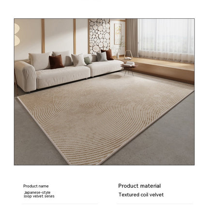 Tapis simple, tapis de chevet, grand pour chambre à coucher, salon, salle à manger et table basse