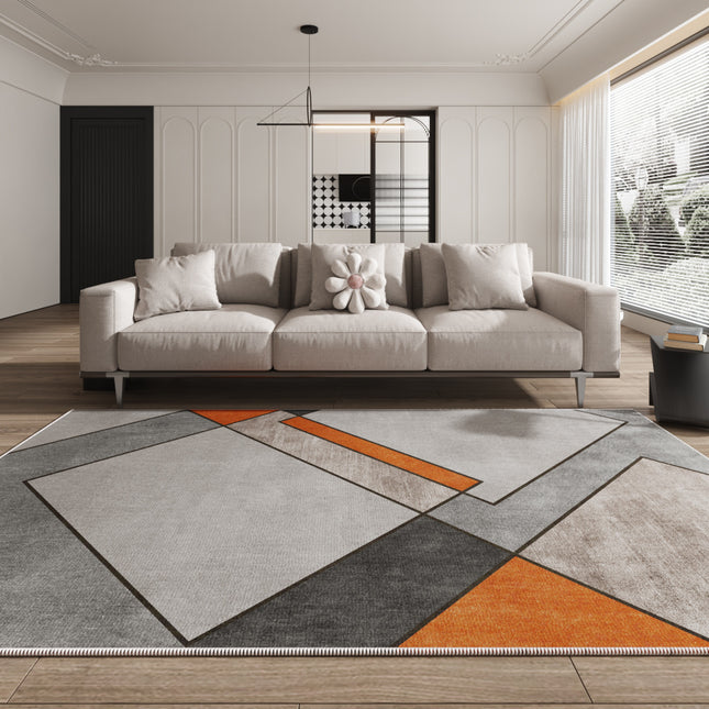 Teppiche, geometrische Teppiche, Wohnzimmer-Couchtisch-Teppich, Nachttisch-Teppich für Schlafzimmer und Wohnzimmer, Heimdekoration