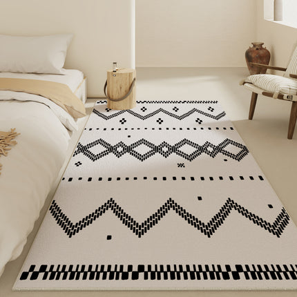 Area Rug Living Room Rugs Large Bedroom Carpet Washable Moroccan rugs and carpet for Kitchen Dining Room Home Office Under Table Floor