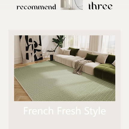 Modern Fresh Carpet, Simple Indoor Carpets Soft Durable living room rugs,large floor rugs Be Used in Bedroom Office Study Terrace with