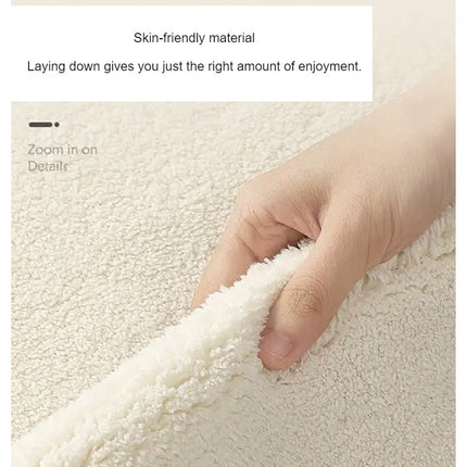 Fluffy Round Rug for Living Room Luxurious Circle Carpet for Bedroom Plush Soft Round Rugs Home Decoration Carpets