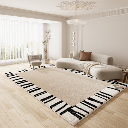 Area Rug Living Room Rugs-Washable Geometric Soft Low Pile Stain carpets Indoor rugs and carpet for Bedroom Under Dining Table Home Office