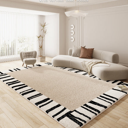 Area Rug Living Room Rugs-Washable Geometric Soft Low Pile Stain carpets Indoor rugs and carpet for Bedroom Under Dining Table Home Office