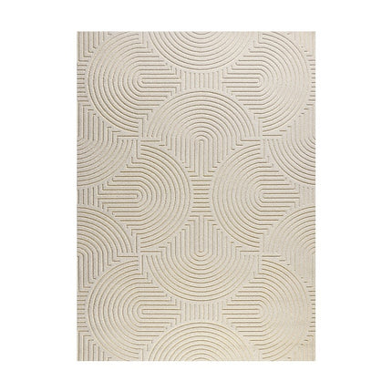 Cream Color Carpet Modern Minimalist Area Rug－Soft Carpets for Living Room Bedroom Lounge Guest Room And Dining Rugs And Carpet