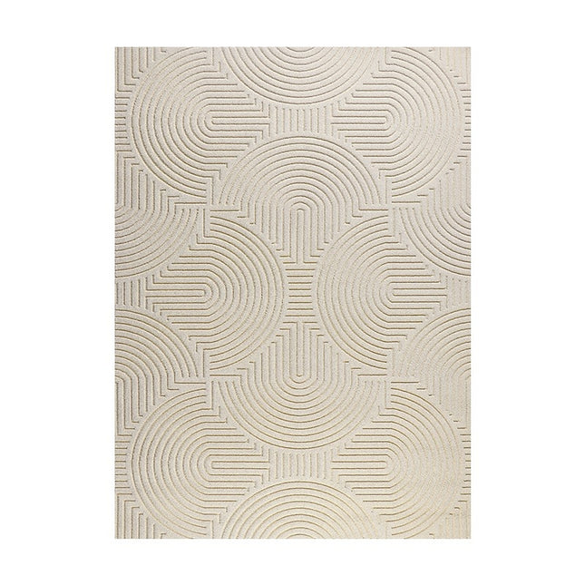 Cream Color Carpet Modern Minimalist Area Rug－Soft Carpets for Living Room Bedroom Lounge Guest Room And Dining Rugs And Carpet