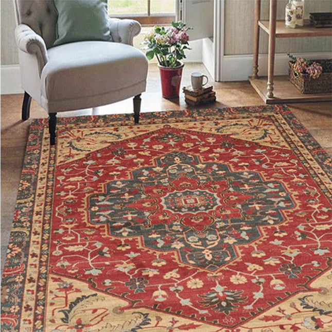 Persische Vintage-Teppiche, Vintage-Teppich, böhmische Innenteppiche, rutschfeste Teppiche und Teppiche für Eingangsbereich, Schlafzimmer, Esszimmer, Wohnzimmer