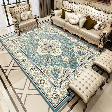 Persian Vintage Area Rugs Vintage Rug Bohemian Indoor Carpets Slip Resistant Rugs And Carpet for Entryway Bedroom Dining Room Living Room