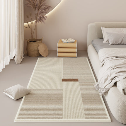 Tapis de chambre ultra doux, tapis moelleux, durable, lavable, tapis de sol moderne pour chambre à coucher, salon, chambre d'enfant