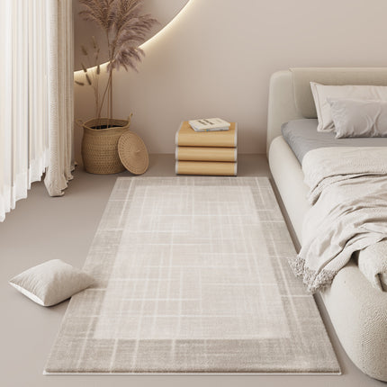 Tapis de chambre ultra doux, tapis moelleux, durable, lavable, tapis de sol moderne pour chambre à coucher, salon, chambre d'enfant