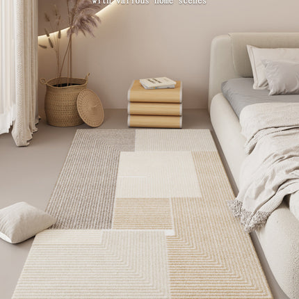 Tapis de chambre ultra doux, tapis moelleux, durable, lavable, tapis de sol moderne pour chambre à coucher, salon, chambre d'enfant