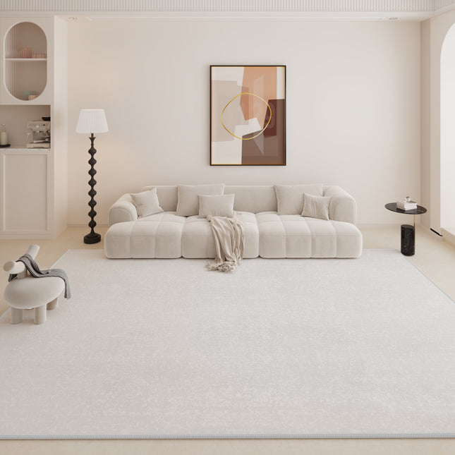 Teppiche für Wohnzimmer, Schlafzimmer, moderne, ultraweiche Überwurfteppiche, einfarbige Bodenmatte, Teppich, Heimdekoration, Teppiche
