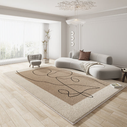 Ultra Soft Area Rug，Rugs Living Room for Bedroom  Carpet Anti Slip Rugs Soft Modern Plush Carpets Suitable for Home Decor