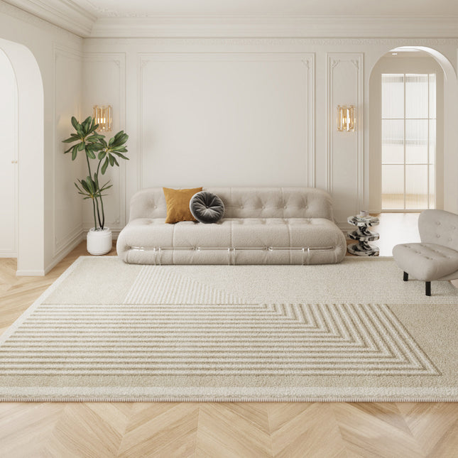 Geometric Area Rugs Soft Cashmere Living Room Rugs Non-Slip Fluffy Rugs Shaggy Floor Mats Large Hallway Rugs Bedroom Rugs