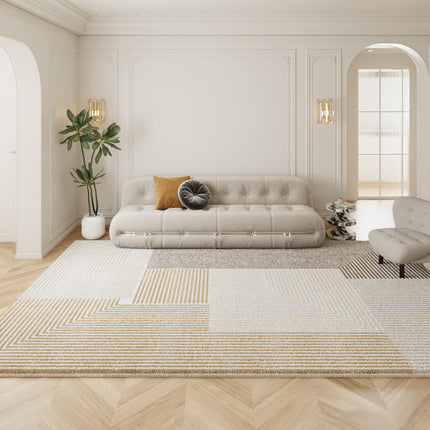 Geometric Area Rugs Soft Cashmere Living Room Rugs Non-Slip Fluffy Rugs Shaggy Floor Mats Large Hallway Rugs Bedroom Rugs