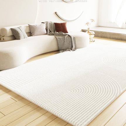 Geometric Area Rugs Soft Cashmere Living Room Rugs Non-Slip Fluffy Rugs Shaggy Floor Mats Large Hallway Rugs Bedroom Rugs