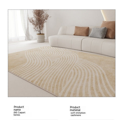 Geometric Area Rugs Soft Cashmere Living Room Rugs Non-Slip Fluffy Rugs Shaggy Floor Mats Large Hallway Rugs Bedroom Rugs