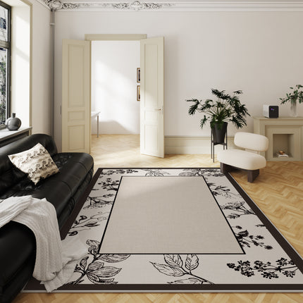 Vintage Printed Carpet living room rugs Dining Hallway Bedroom Traditional Rug Style and Soft Easy Area Rugs Large Rug French Cream Carpets