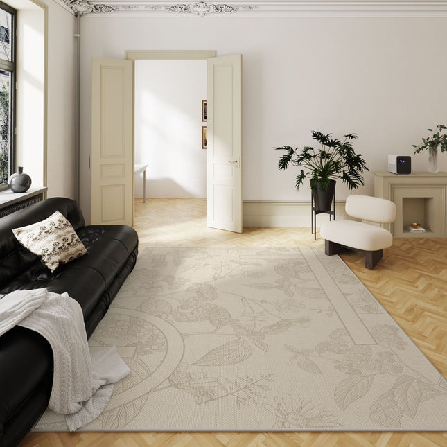 Waschbarer Teppich mit Blumendruck und Überwurf für den Innenbereich, Teppich für Wohnzimmer, Kinderzimmer, Schlafzimmer, große Bodenteppiche