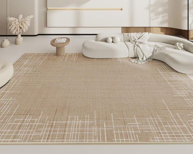 Moderner abstrakter Teppich, Teppich für Wohnzimmer, maschinenwaschbare Teppiche für Schlafzimmer, Esszimmer, Wohnzimmer, ästhetische Heimdekoration