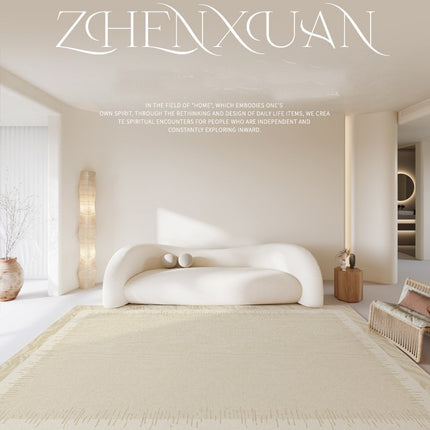 Tapis pour chambres à coucher, tapis moelleux épais pour salon, ultra doux, antidérapant, à poils longs, pour chambre d'enfant, grand format